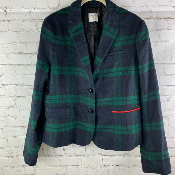 GAP Jackets & Blazers - Gap Academy Tartan Plaid Blazer